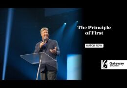 Principle of Firsts