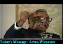 1992 PCNAK-Seven Witnesses Message by Pastor PM Philip