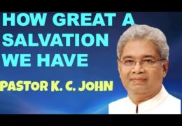 What a great salvation we have: