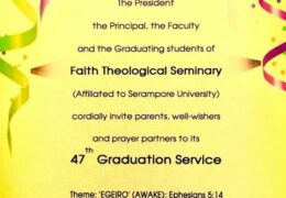 2018 Faith Theological Seminary Manakala Graduation