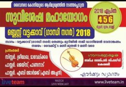 2018 Bless Vattakavu Gospel Meeting-Wednesday