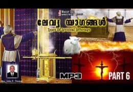 Leviticus Offerings-Part-6