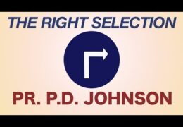 The Right Selection
