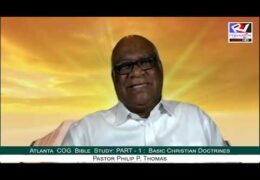 Basic Christian Doctrines-Class-1