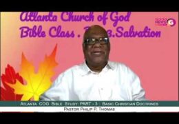 Basic Christian Doctrines-Class-3