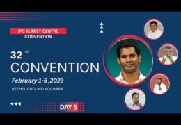 2023 IPC Kumily Center Convention-Sunday Worship