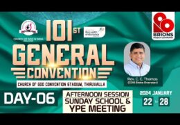 2024 CGI Thiruvalla Convention-Saturday-YPE & Sunday School