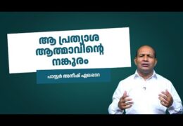 ആ പ്രത്യാശ ആത്മാവിന്റെ നങ്കൂരം തന്നേ