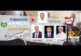 2026 IPC Karnataka Convention-Saturday Morning