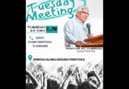 2025 Chennithala Kallumala Church-Tuesday Meeting