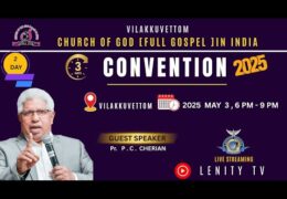 2025 CGI Vilakkuvettom Convention-Saturday